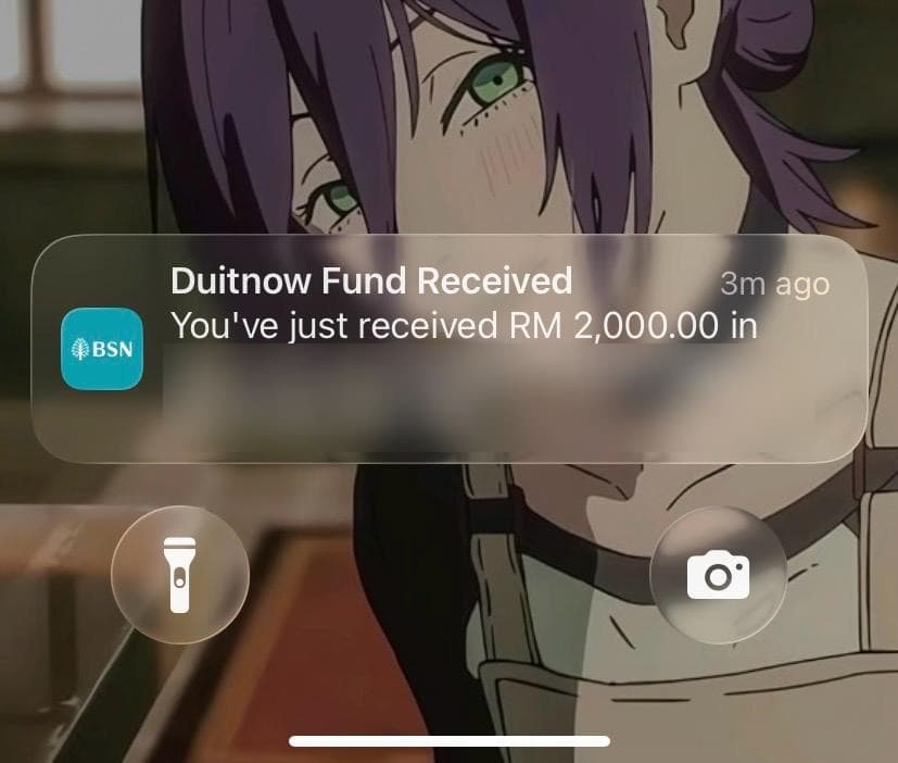 Payment notification for the first client job