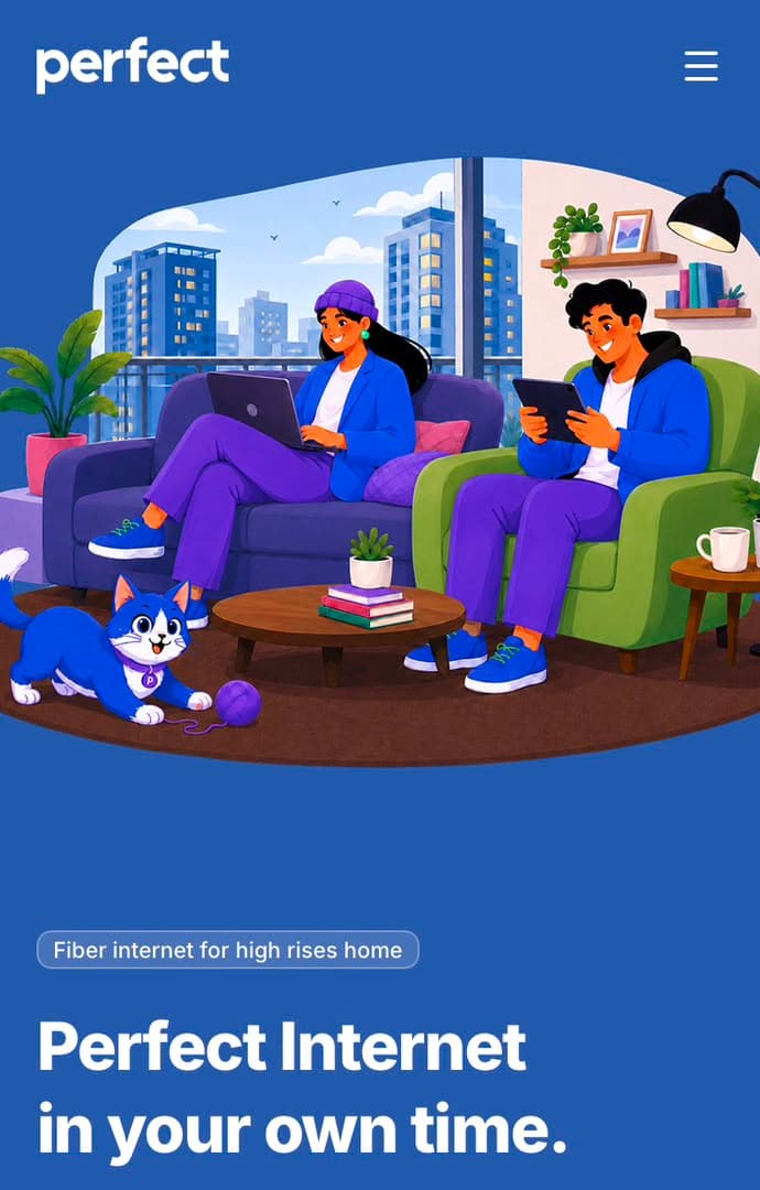Perfect Internet website